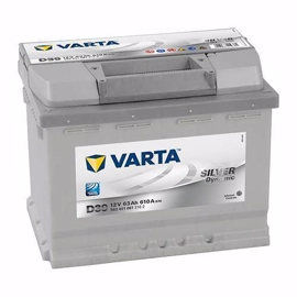 Varta D39 Silver Dynamic Bilbatteri 12V 63Ah 563401061